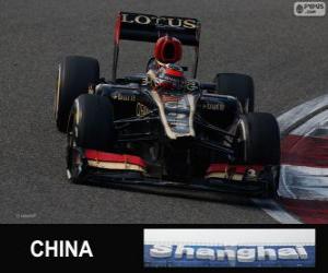 Puzzle Kimi Räikkönen - Lotus - 2013 κινεζικό γκραν πρι, 2ος ταξινομούνται